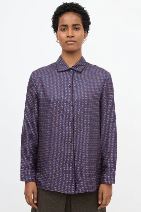 2019 Silk Printed Shirt