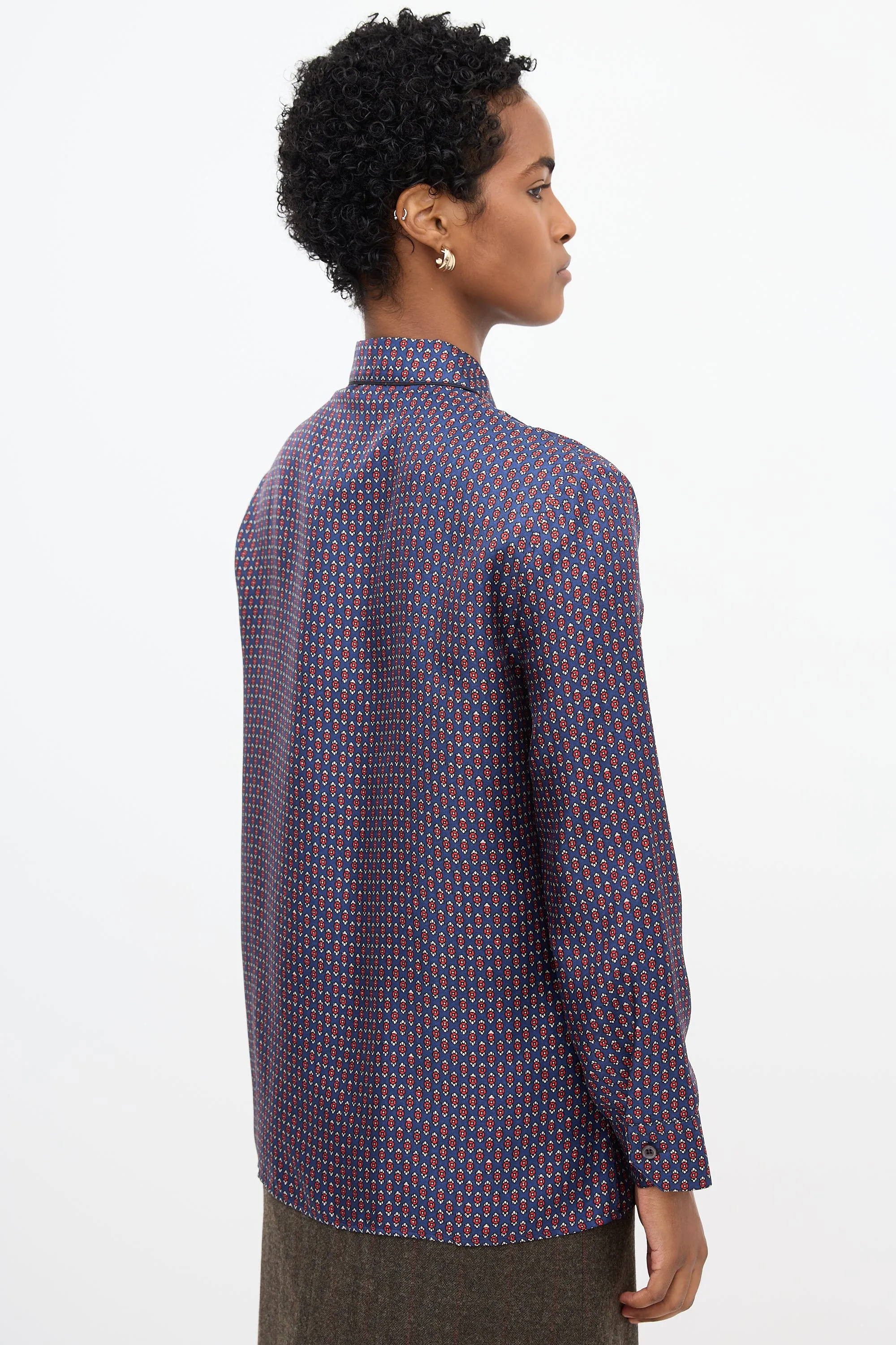 2019 Silk Printed Shirt