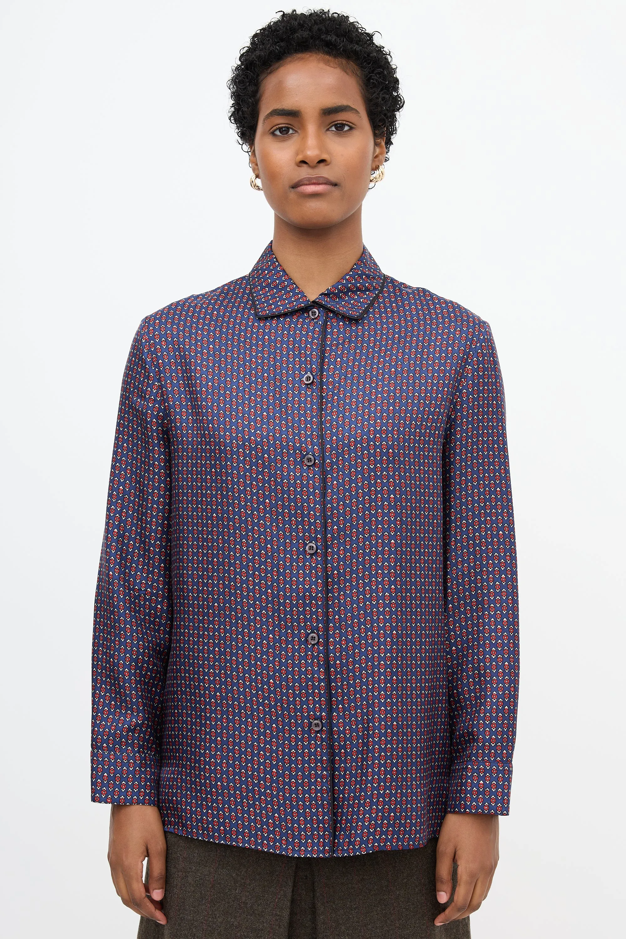 2019 Silk Printed Shirt
