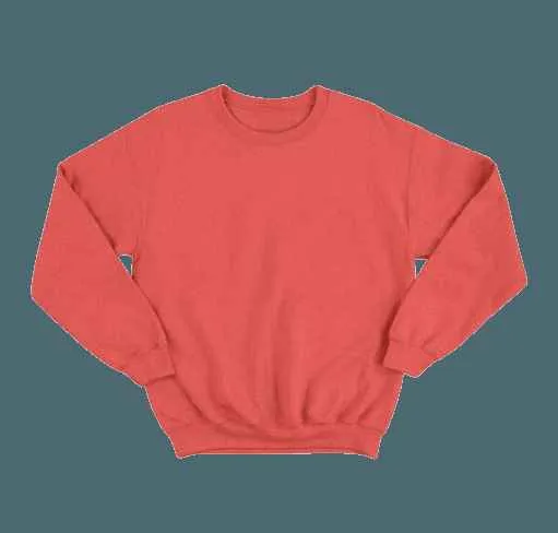 Basic Red Sweatshirt