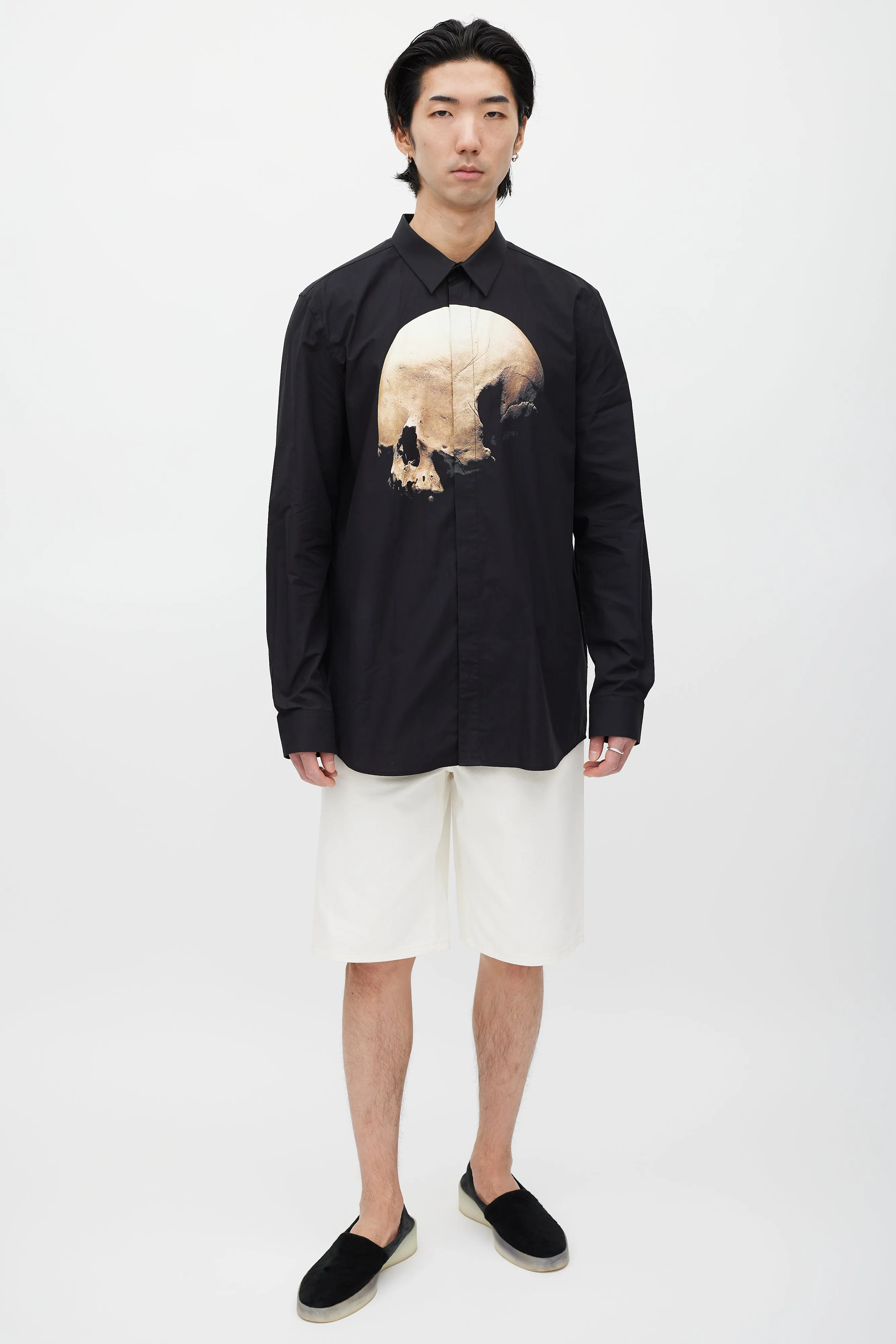 Black & Brown Skull Shirt
