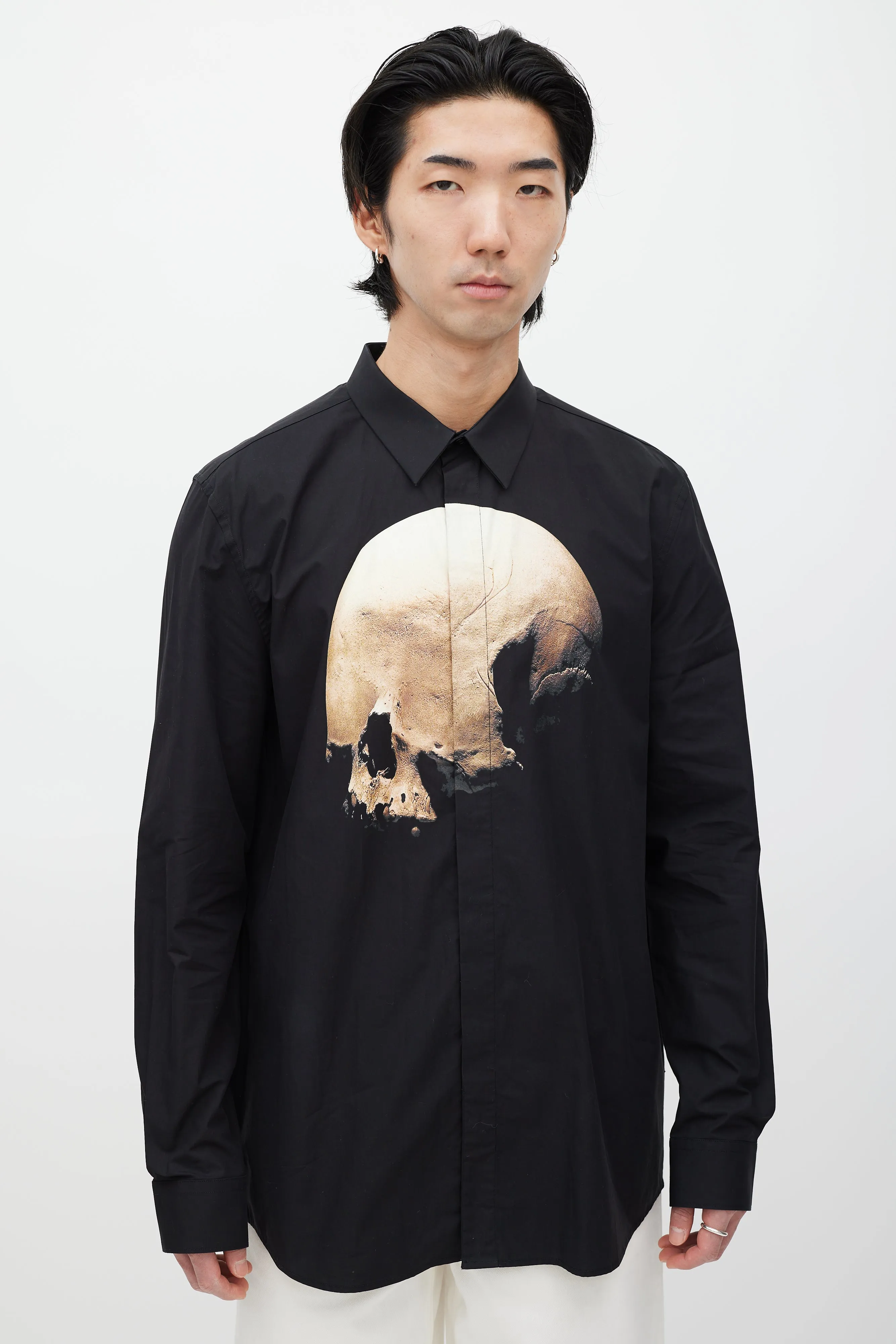 Black & Brown Skull Shirt