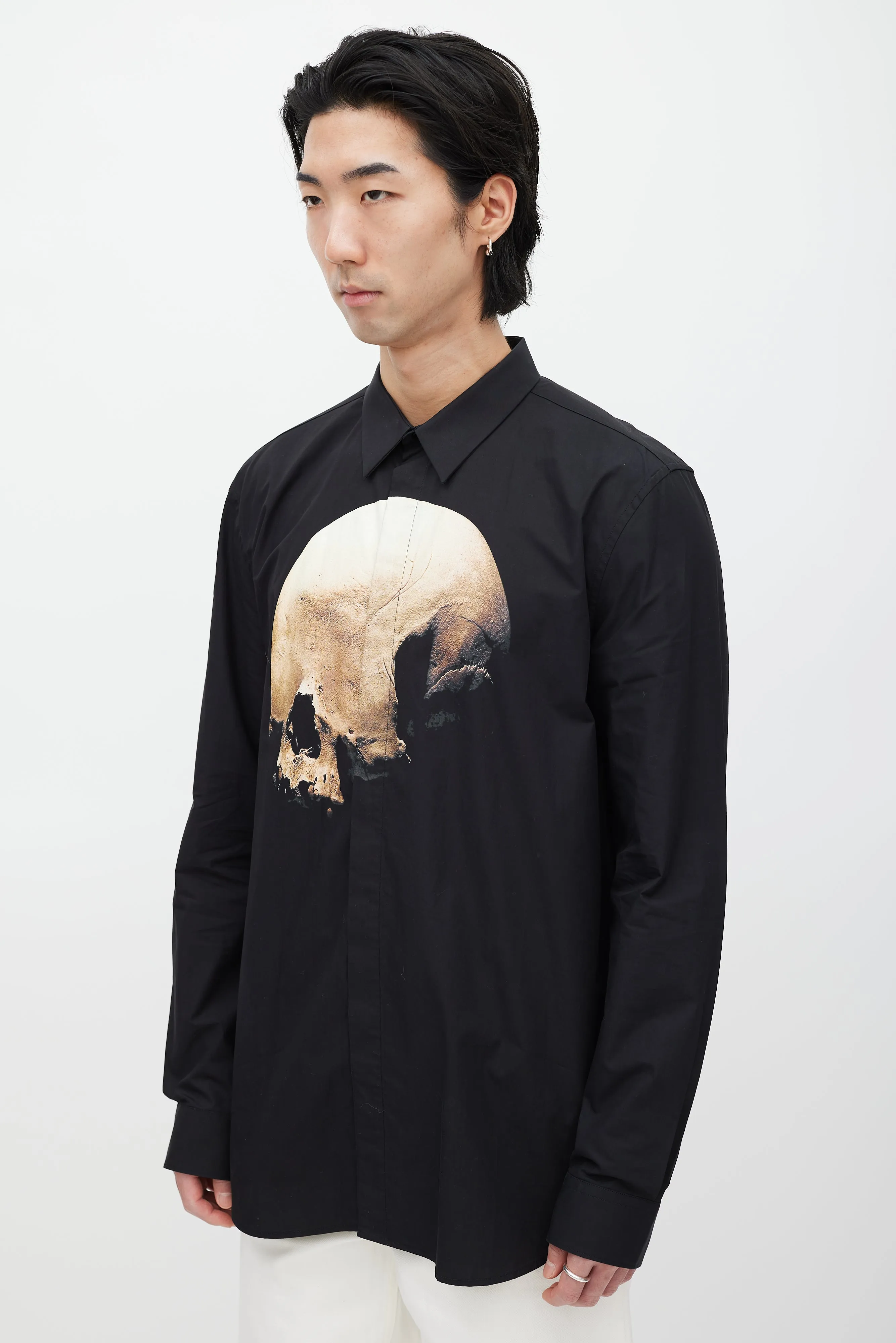 Black & Brown Skull Shirt