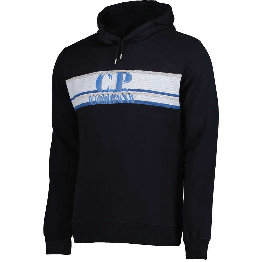 C.P. Company Junior Textured Logo Hoodie