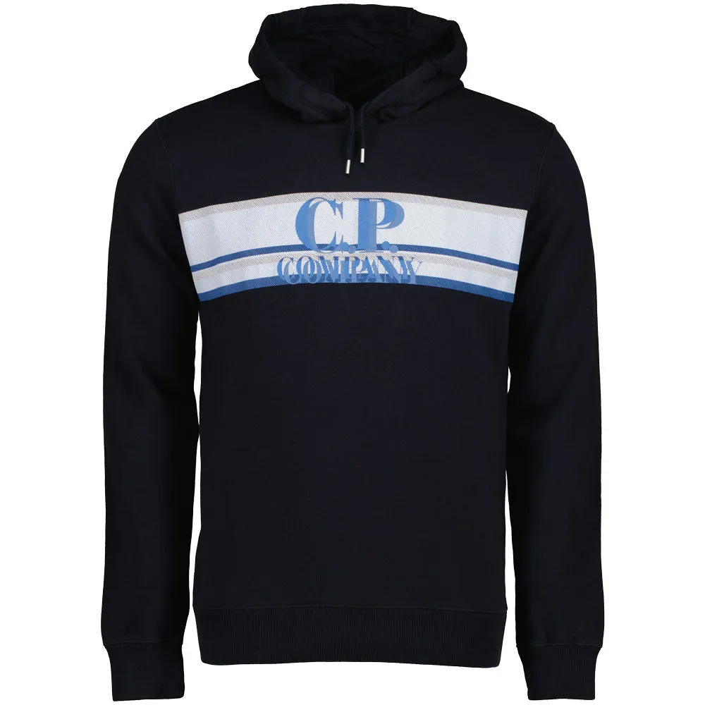 C.P. Company Junior Textured Logo Hoodie