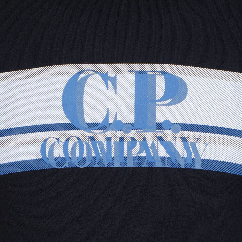 C.P. Company Junior Textured Logo Hoodie