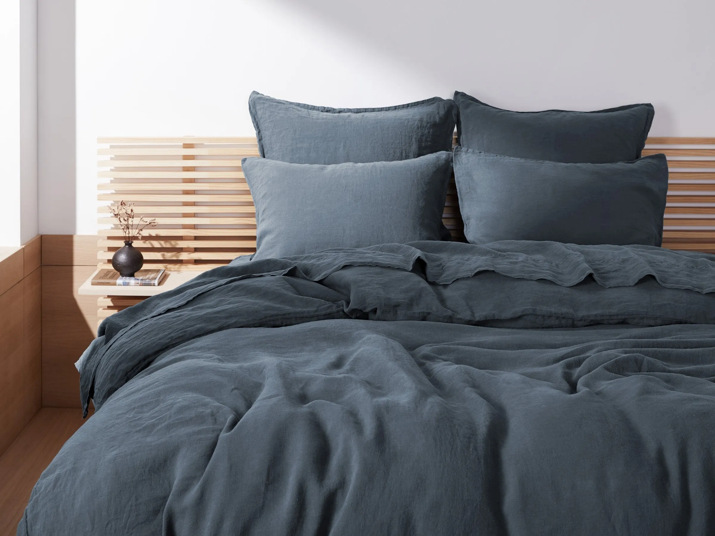 Linen Duvet Cover (Dusk)