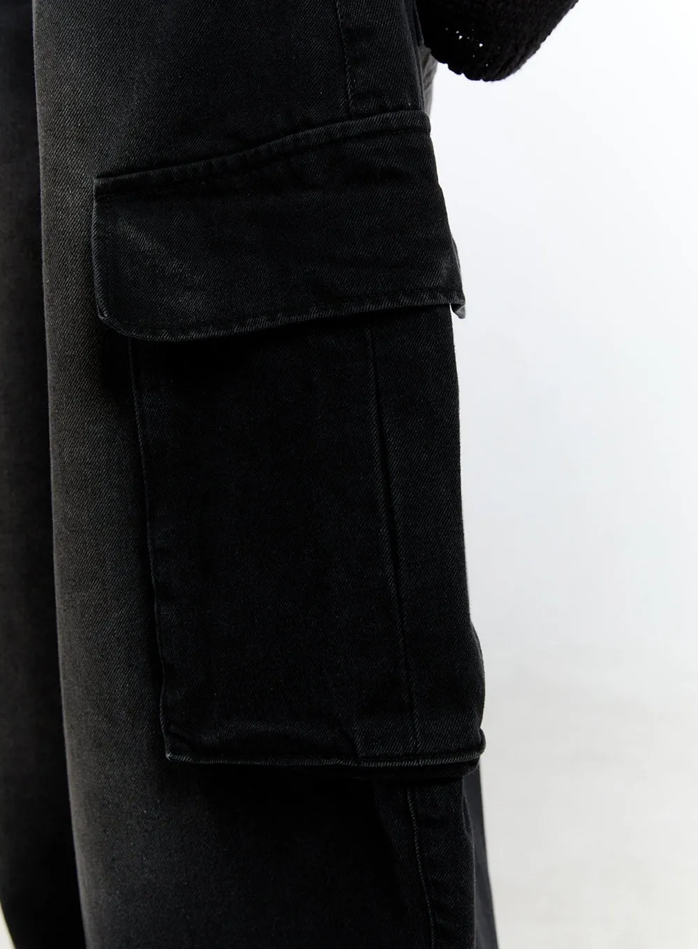 Marie Cargo Denim Baggy Jeans CJ522