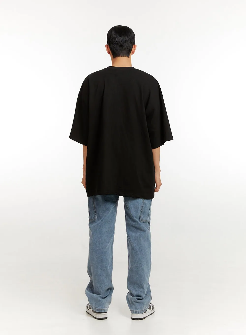 Men's Cargo Jeans (Blue) IU426