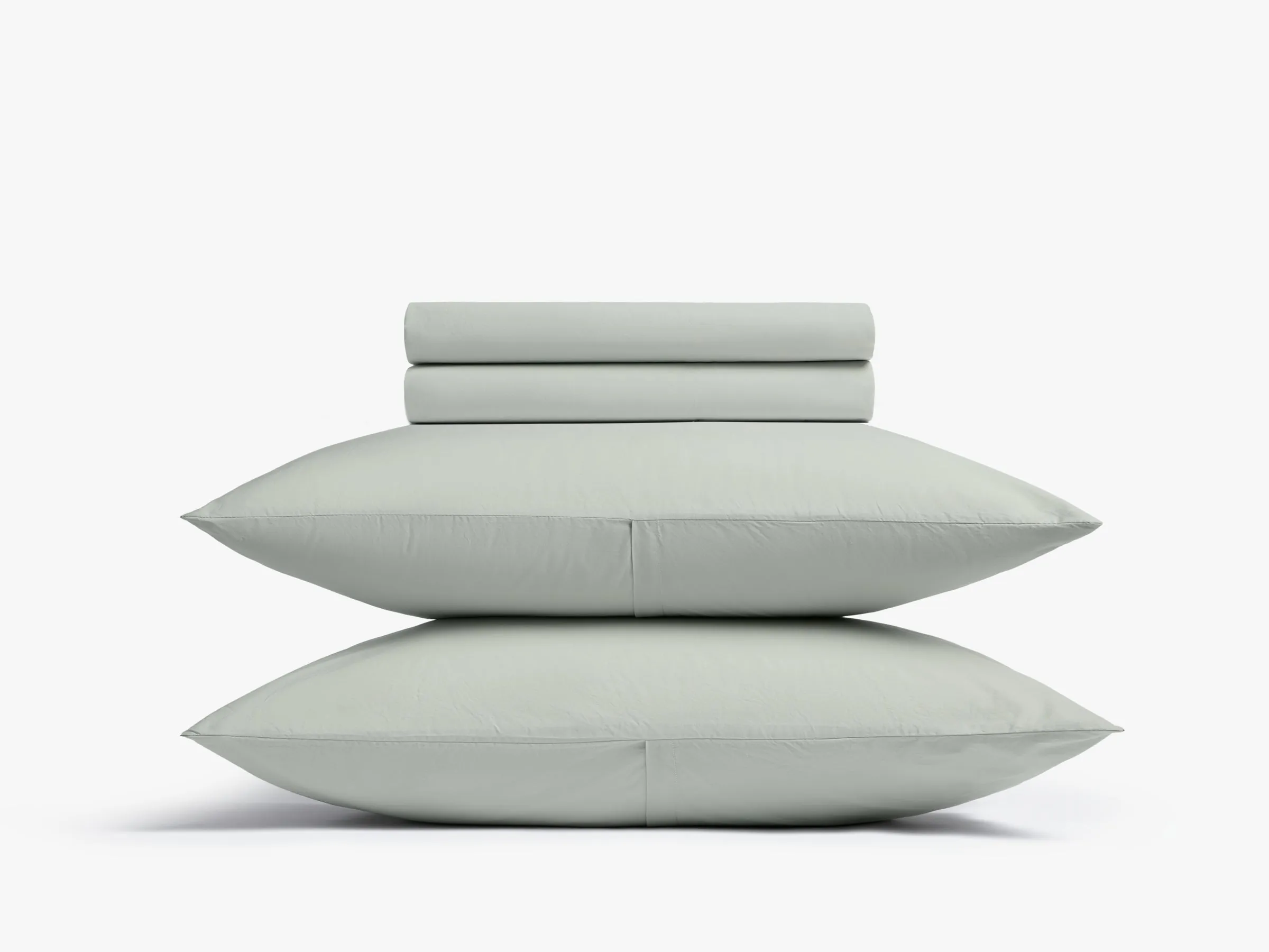 Percale Sheet Set - Sage F/Q