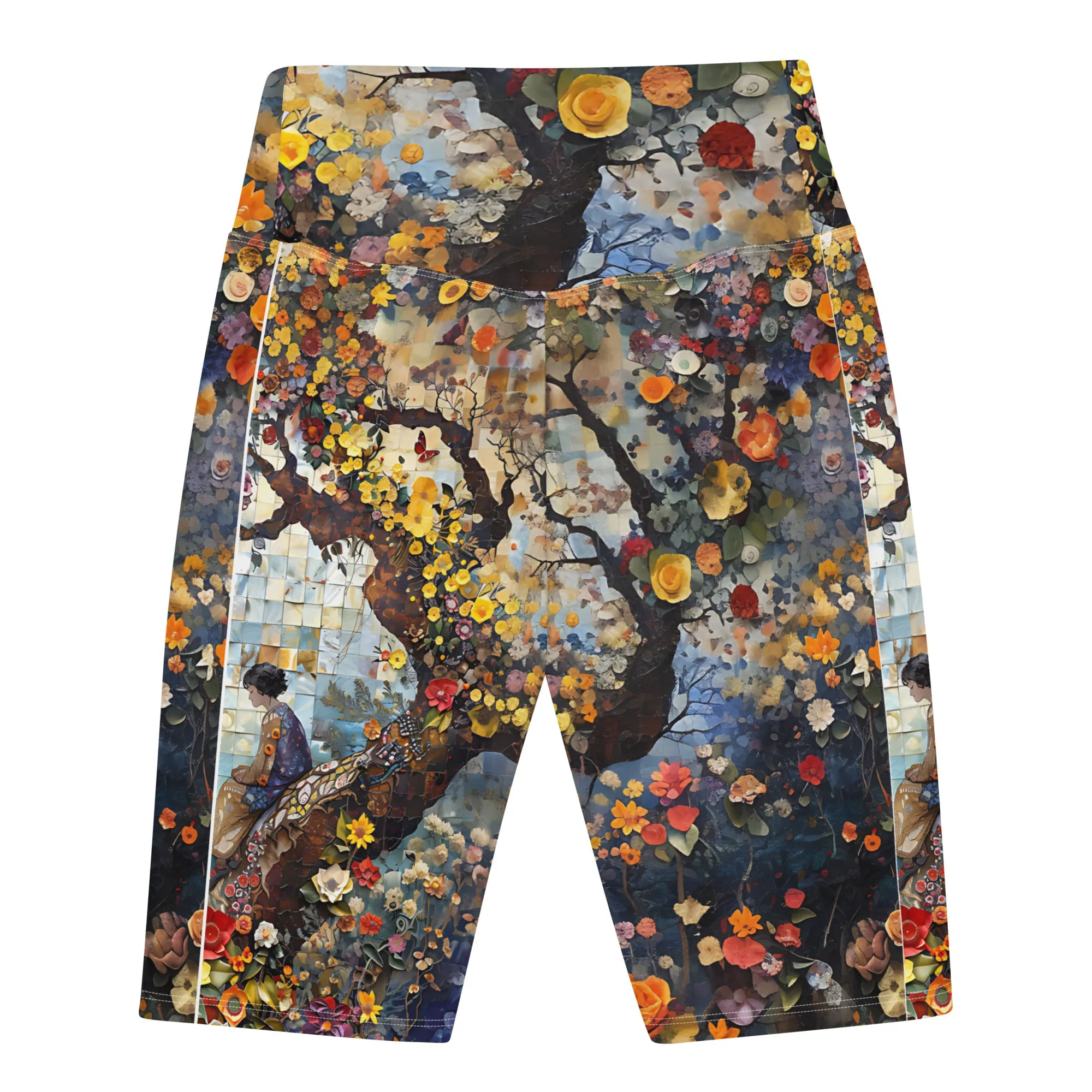 Serene Spirit Biker Shorts