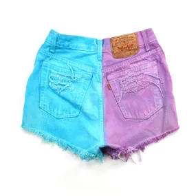 Vintage 501 Levi’s Festival Ombre Shorts