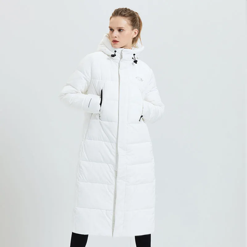 Women's Winter Casual Warm Long Hooded Parka